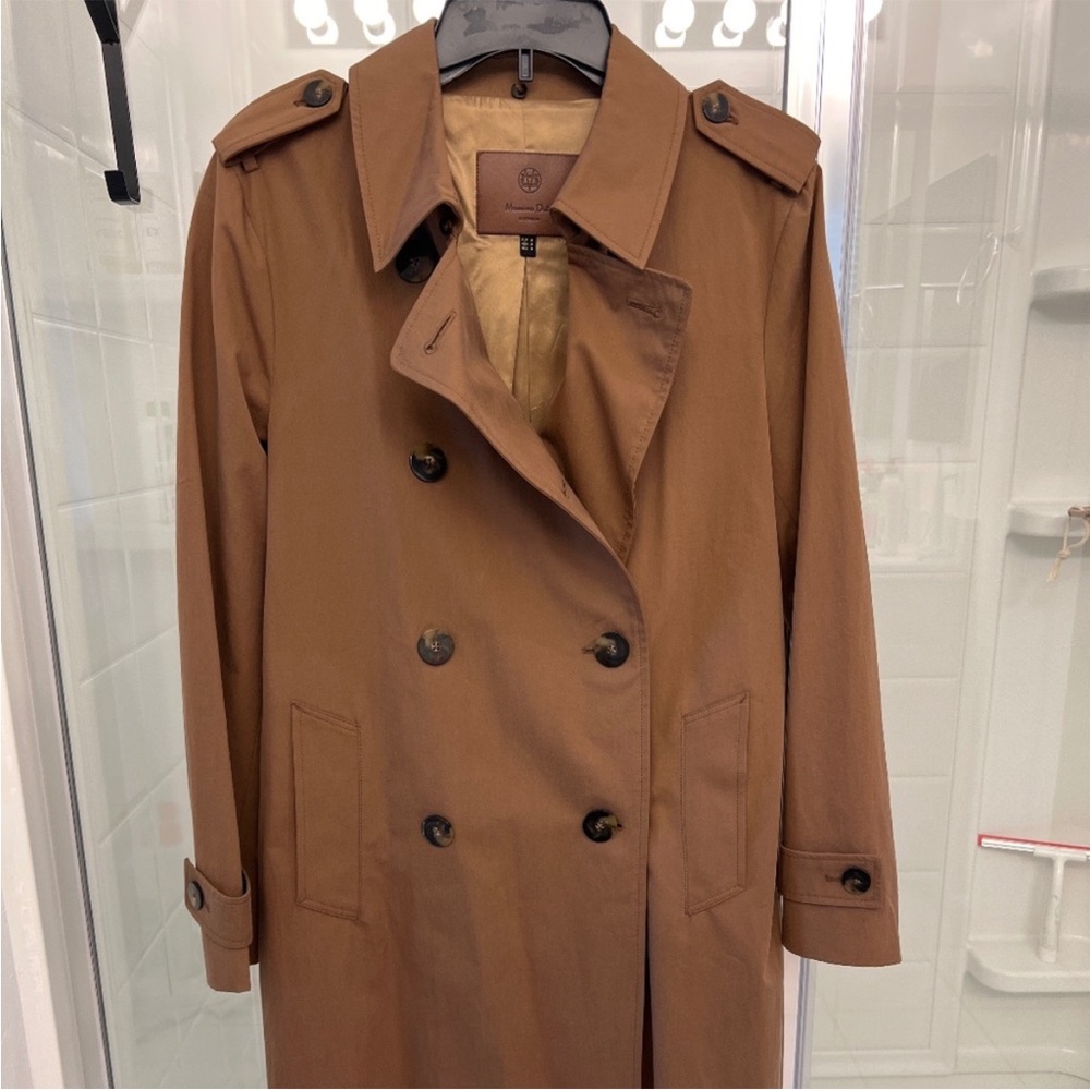 Massimo Dutti Brown Trench Coat